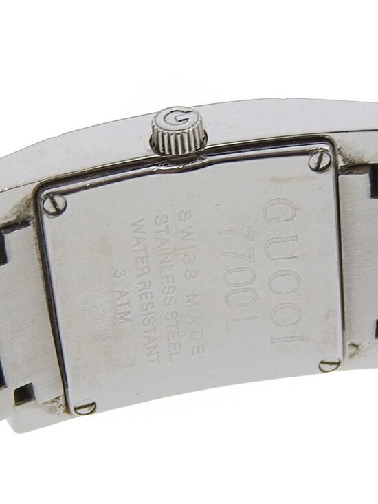 GUCCI Watches 7700L SilverDial Stainless Steel Quartz Analog display Women main image 11